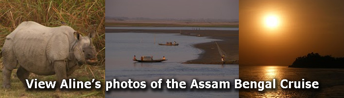 View Aline's photos of the Assam Bengal cruise