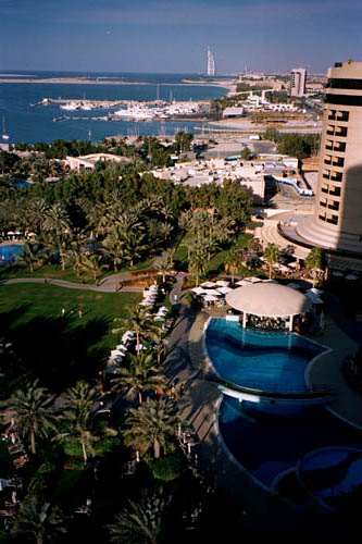 View along Jumeirah beach